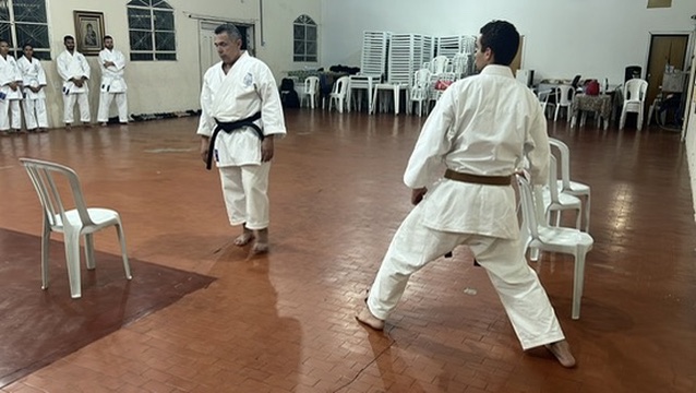Treino de Karatê-Dô