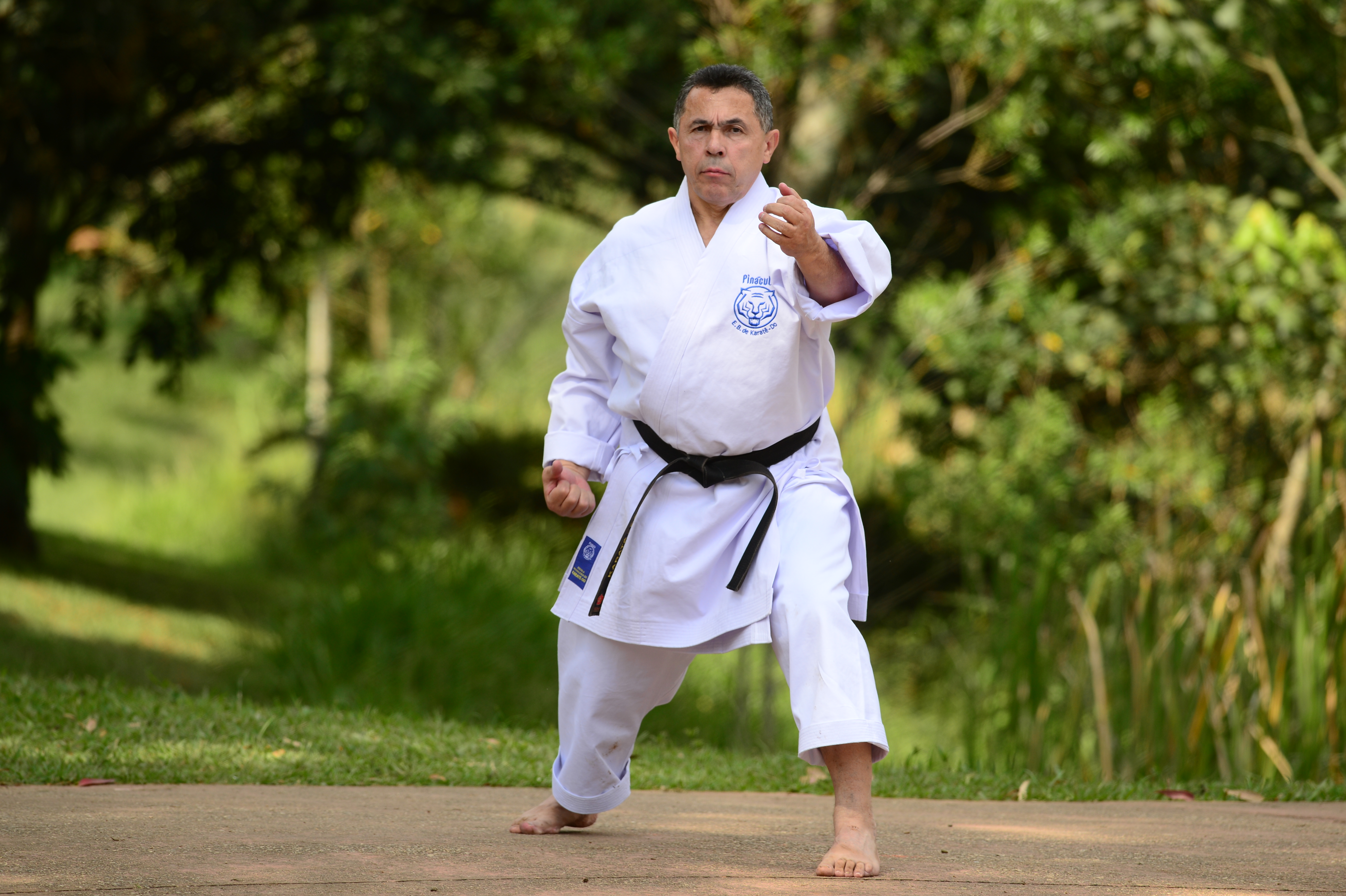 Professor Corisco — Escola Pináculo de Karatê-Dô